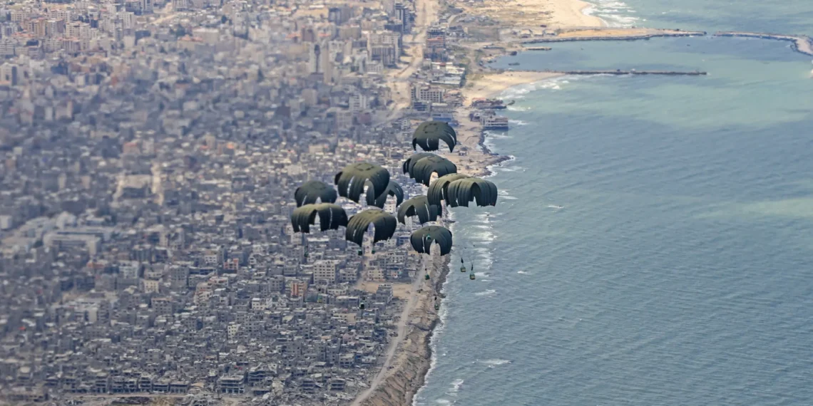 Hamas urges end to Gaza airdrops after aid mishap kills at least 18