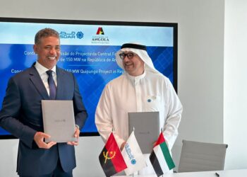 An agreement for the Quipungo Photovoltaic Power Plant project concession is inked by Minea and Masdar.