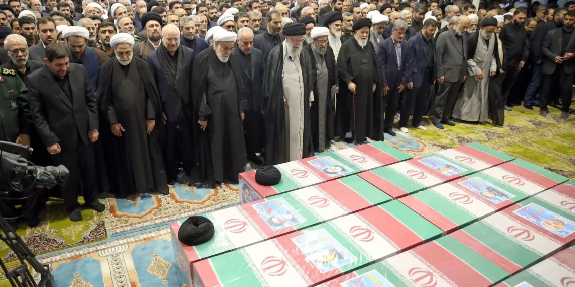 Raisi funeral draws huge crowd in Tehran as Khamenei leads prayers