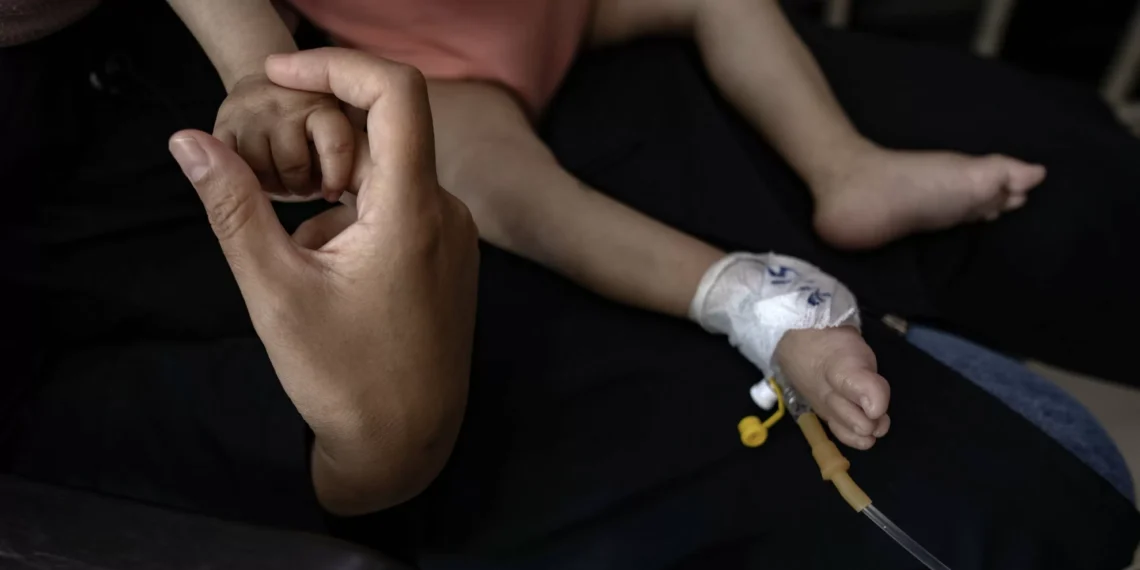 Children bear brunt of Gaza malnutrition as mothers scour for milk