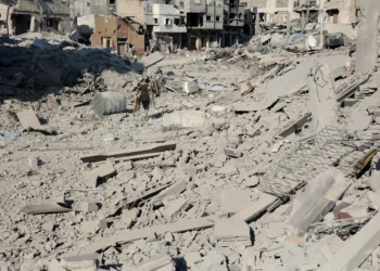 Bodies litter Gaza City streets after Israeli attack amid truce efforts