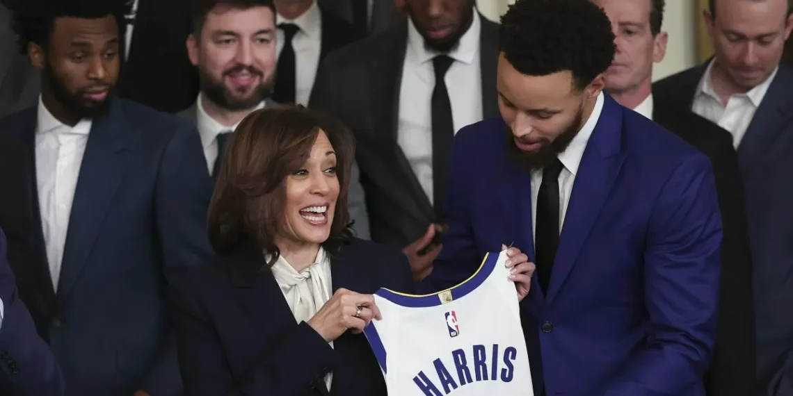 Warriors Star Steph Curry Backs Kamala Harris’ Presidential Bid: ‘It’s a Big Deal’