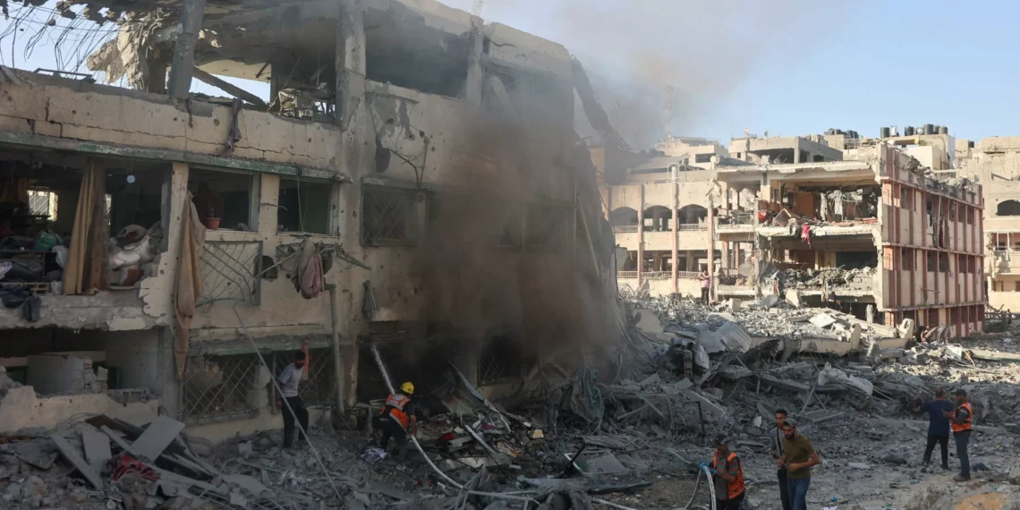 15 killed in Israeli strikes on Gaza school, 9 dead in West Bank