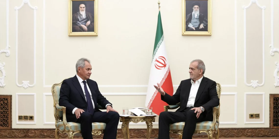 Iranian president urges expanded relations with Russia