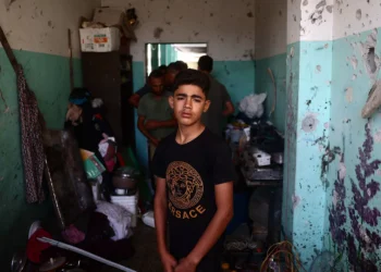 Israeli airstrikes, downpours worsen suffering for displaced Gazan