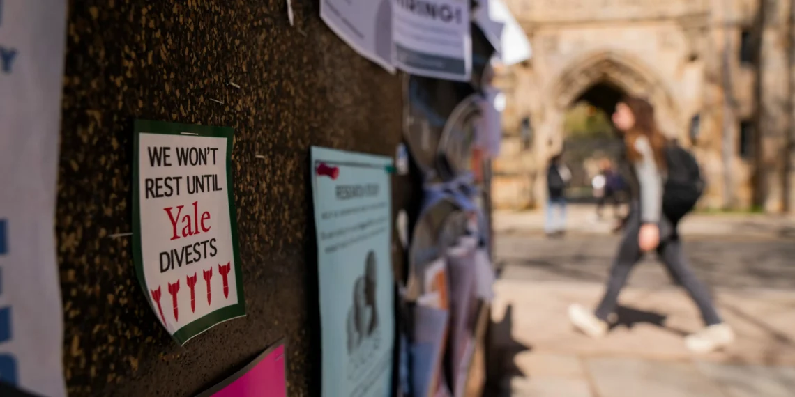 Yale Investments in Companies Selling Arms to Israel Violate State Law, Says an Official Complaint