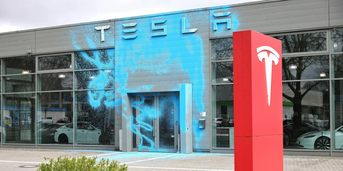 Police Across the Country Are on High Alert Over Tesla Protests