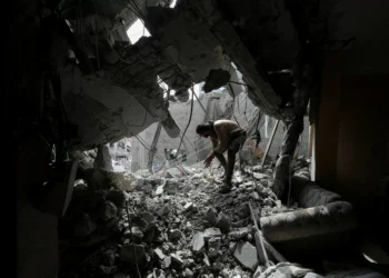 Israeli strikes target Gaza police station, shelter, killing dozens