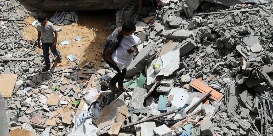Israeli strikes kill 52, homes reduced to rubble across Gaza Strip