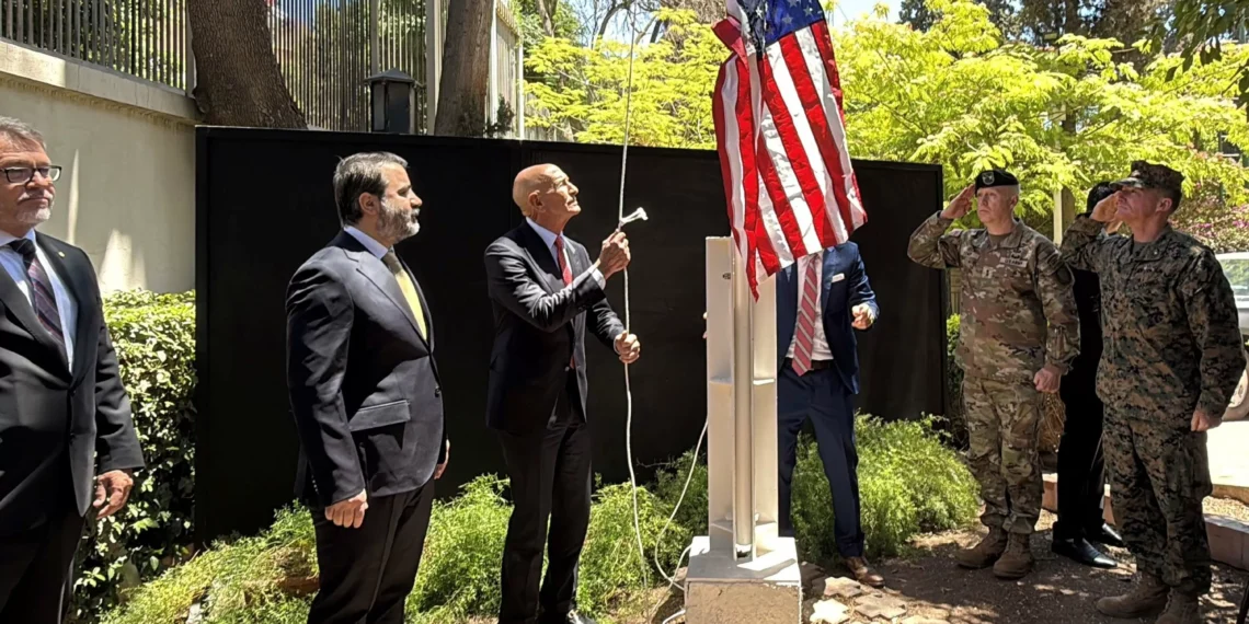 New US envoy to Syria Thomas Barrack makes historic Damascus trip