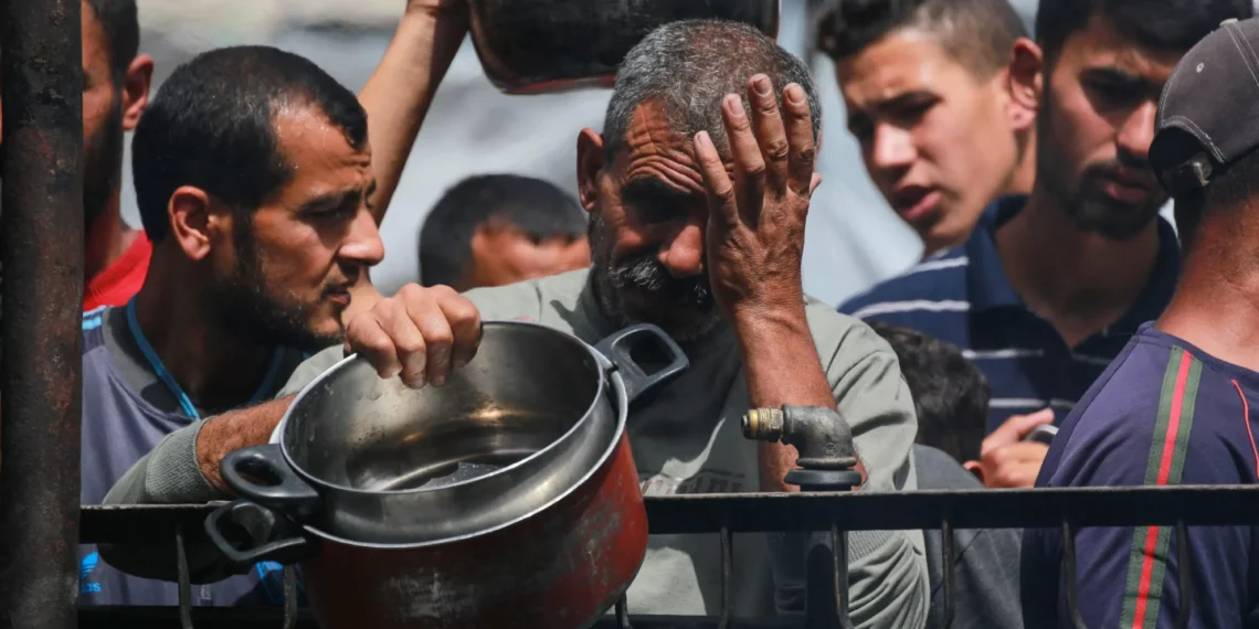 Gazan father scraping for food laments, ‘children are dying slowly’