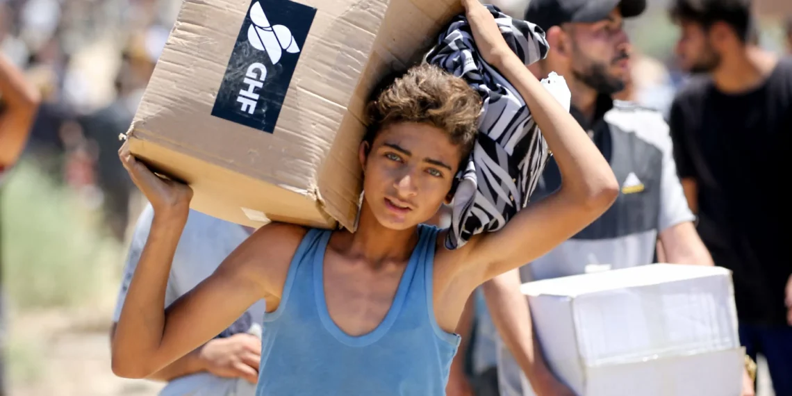 Humanitarian food frenzy in Gaza spirals into powder keg of chaos