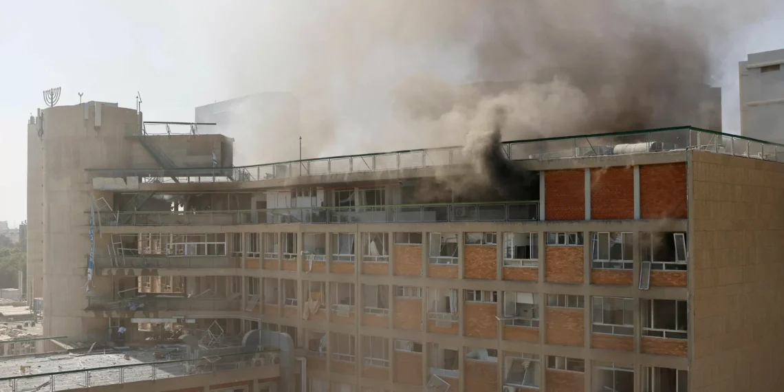 40 hurt when Iranian missile slams into S. Israel’s main hospital