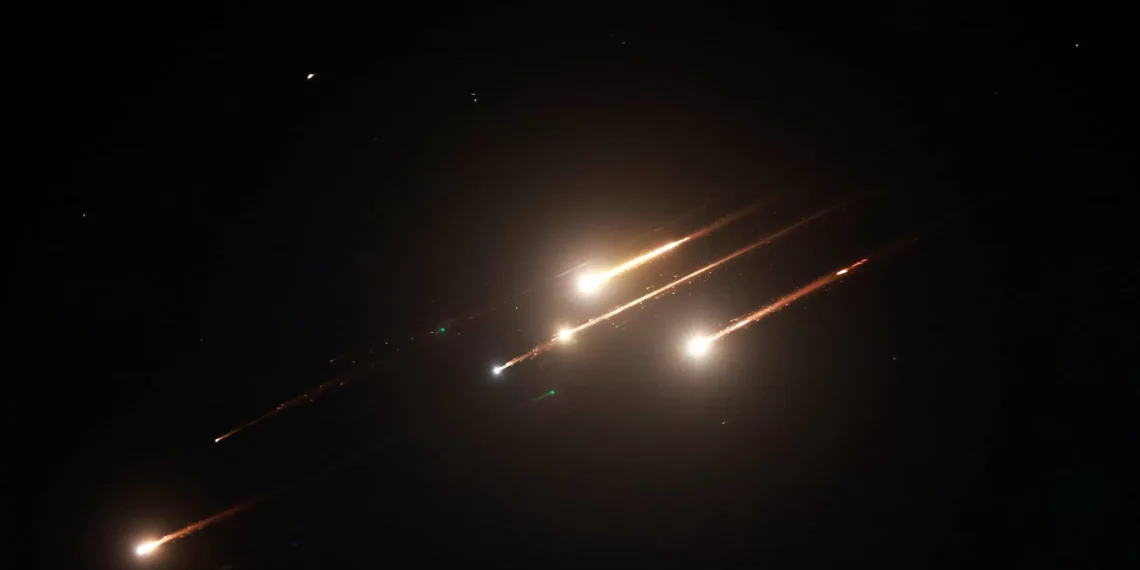 Iran launches retaliatory missile attack on Israel amid air raid sirens