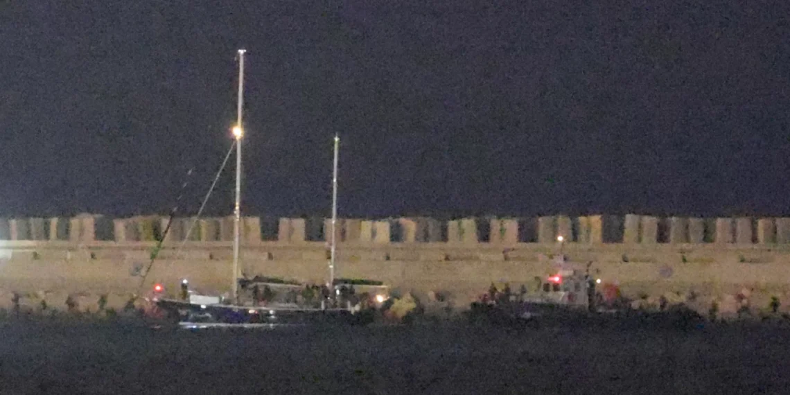 Gaza-bound aid vessel Madleen reaches Ashdod port