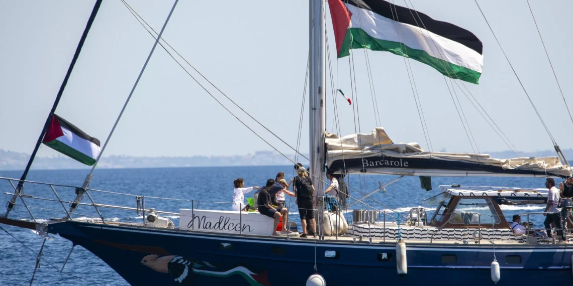Aid flotilla nears Gaza after reaching Egypt, organizers say