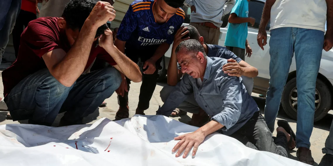 Israeli strike on Gaza aid site kills 18 as civilians battle hunger