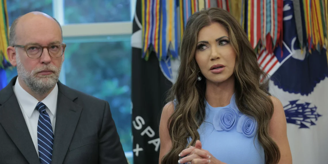 Kristi Noem Told Us She Asked for Soldiers to Arrest Protesters — Then She Backtracked