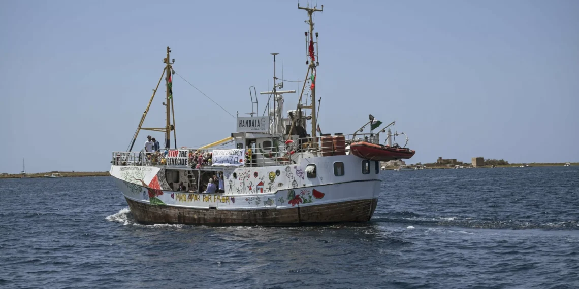 Israel intercepts 2nd Gaza-bound ship carrying activists, aid
