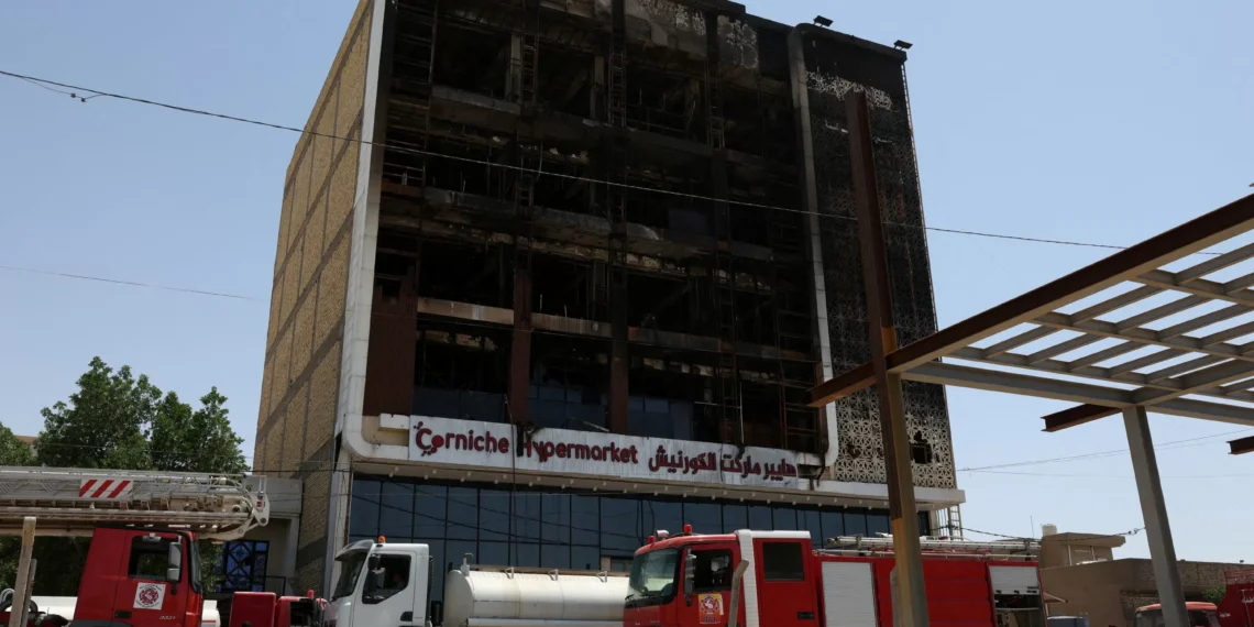 Deadly fire at eastern Iraq shopping mall kills at least 61