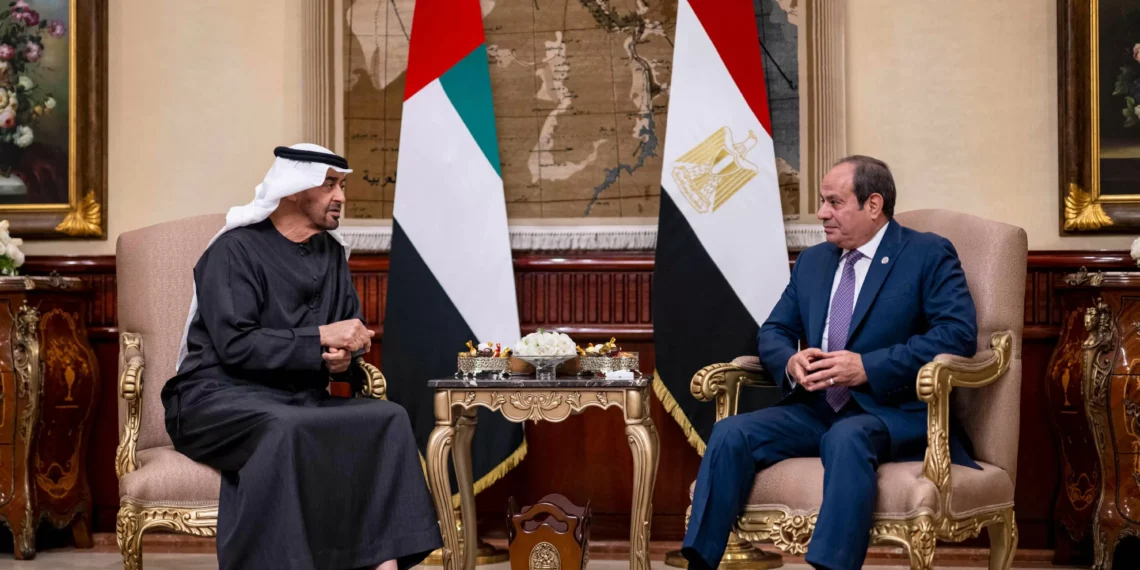 Egyptian, UAE leaders discuss Gaza, voice backing for Trump plan