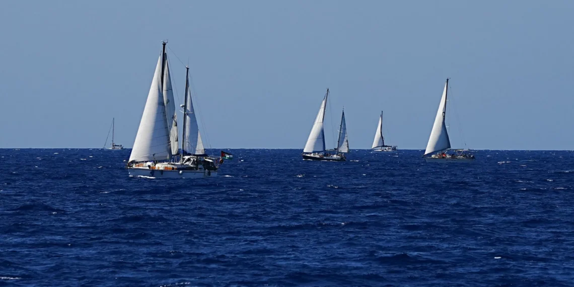 Israeli vessels approaching Sumud flotilla to stop it