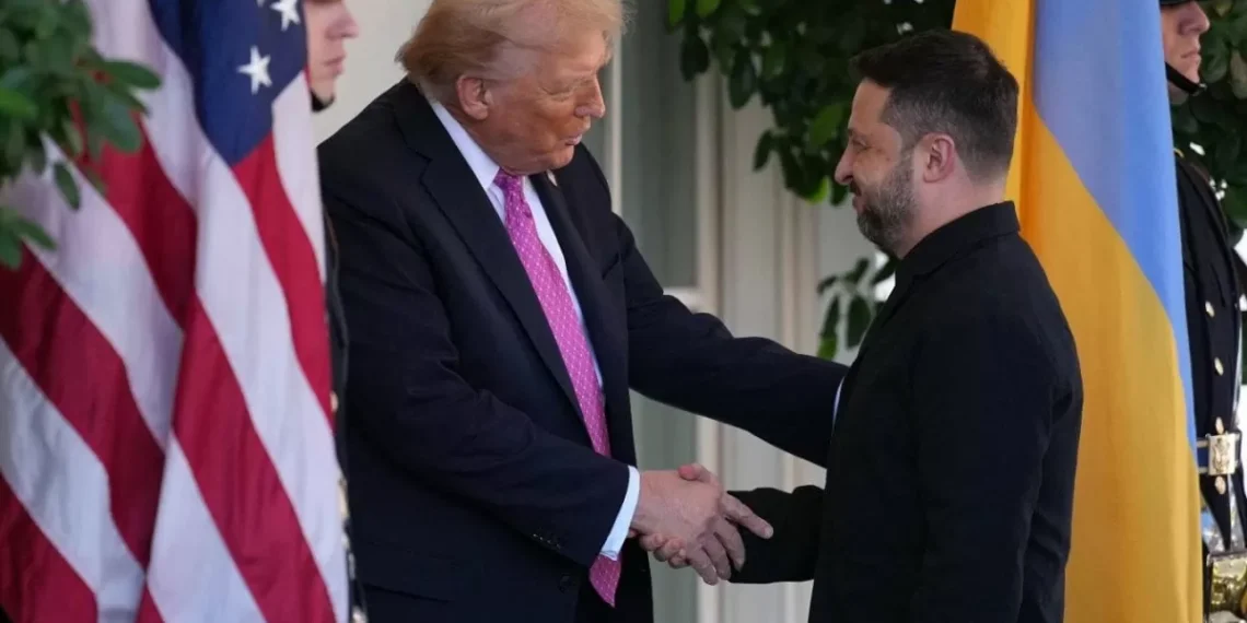 Trump Welcomes Zelenskyy In White House As Ukraine Pushes For US Missile Support