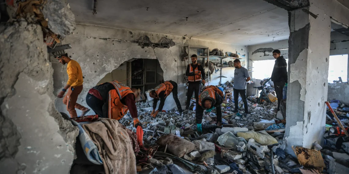 Gaza’s Civil Defense Forces Keep Digging for 10,000 Missing Bodies