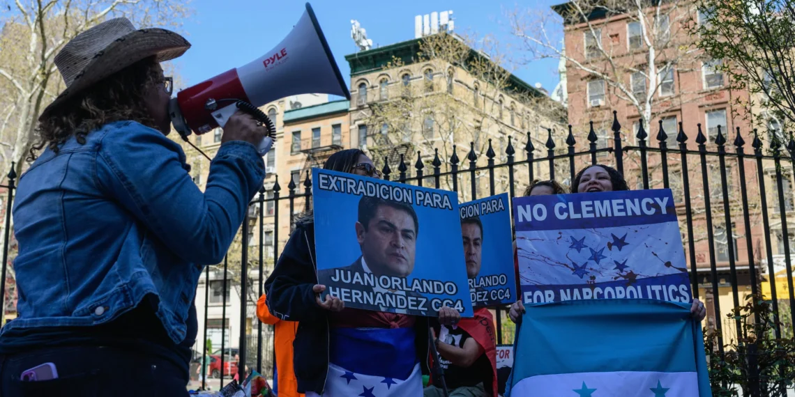 Trump Frees Ex-President of Honduras, Right-Wing “Narco-Dictator” Convicted of Drug Trafficking