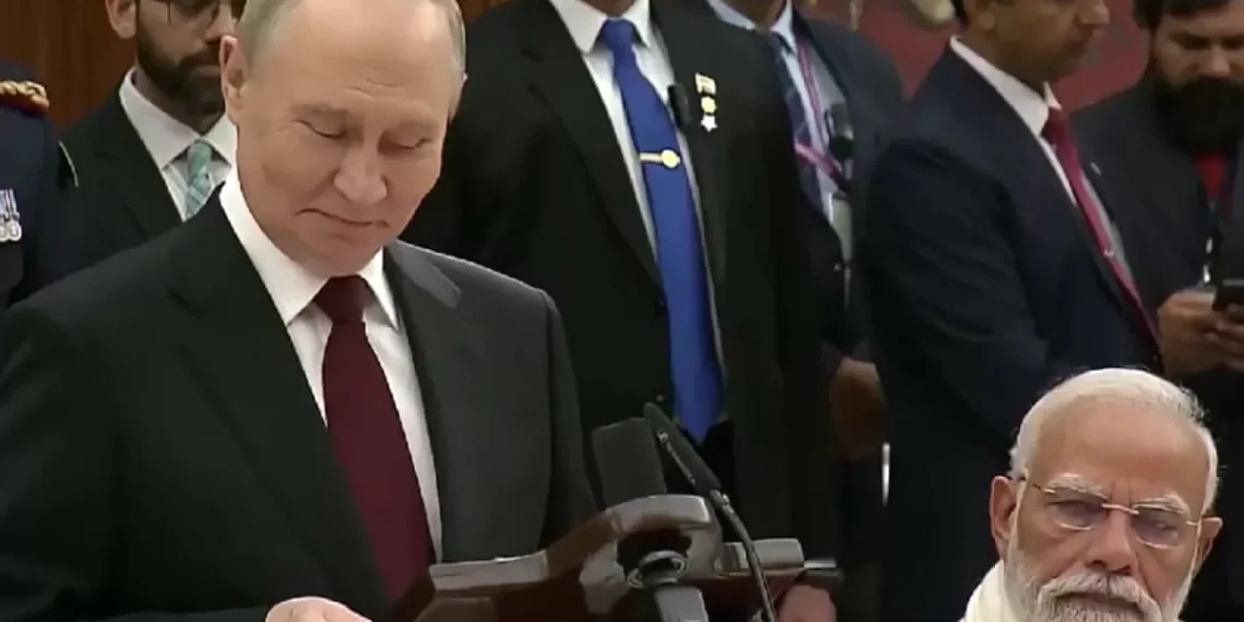 Putin Invokes PM Modi’s ‘Sabka Saath, Sabka Vikas’ Motto, Says It Reflects India-Russia Ties | Watch