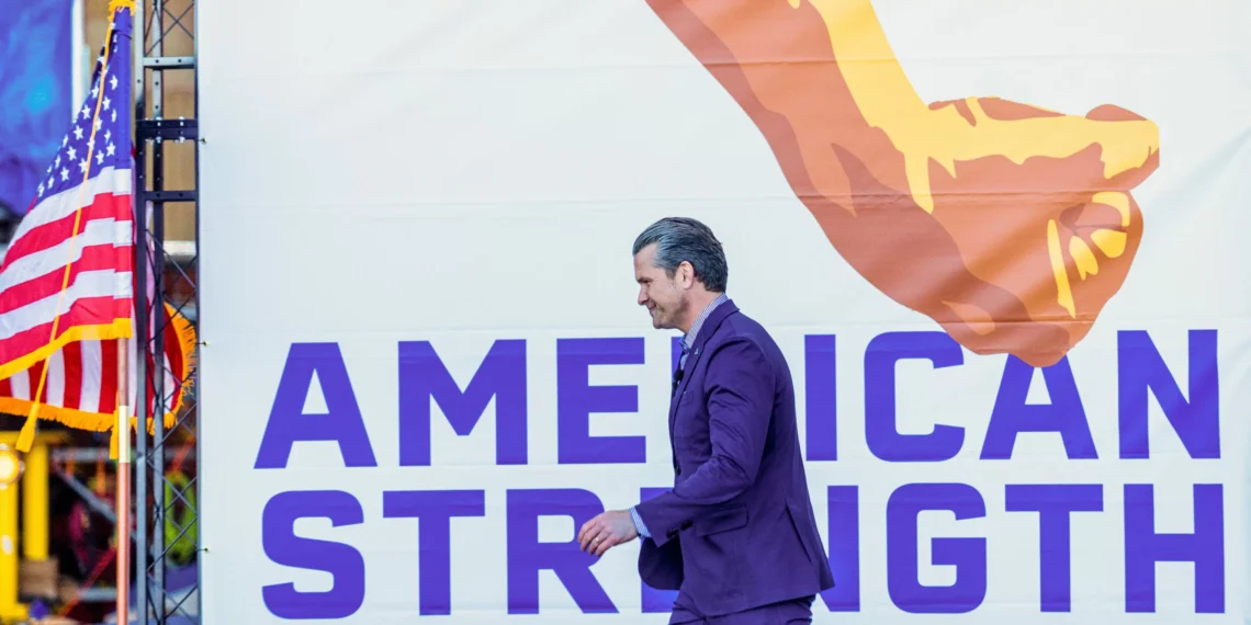 Shipyard Bosses Forced to Pay Overtime to Get People to Stay for Pete Hegseth Speech