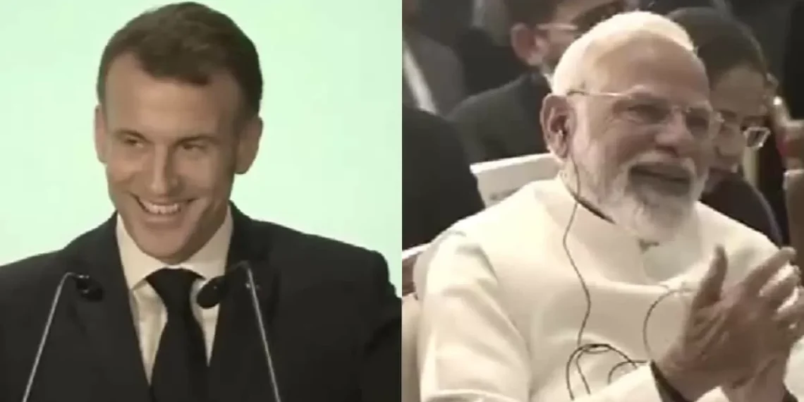 ‘Jai Ho’: Macron’s Greeting At Mumbai Event Draws Applause From PM Modi | Watch
