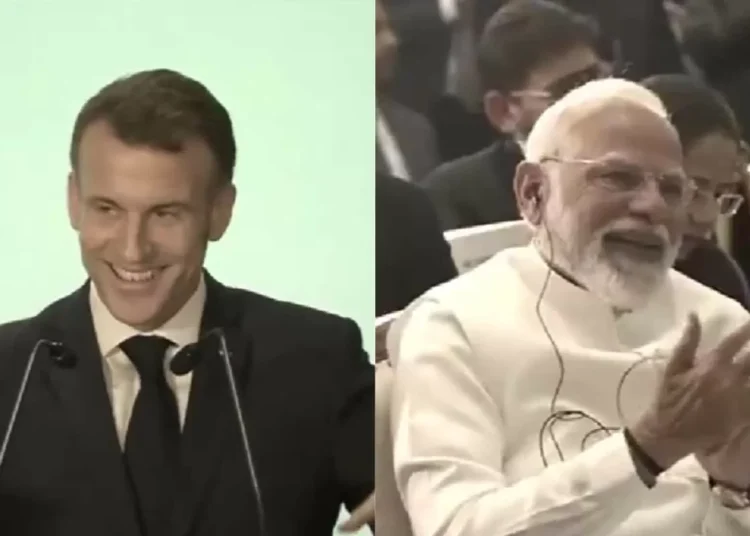 ‘Jai Ho’: Macron’s Greeting At Mumbai Event Draws Applause From PM Modi | Watch