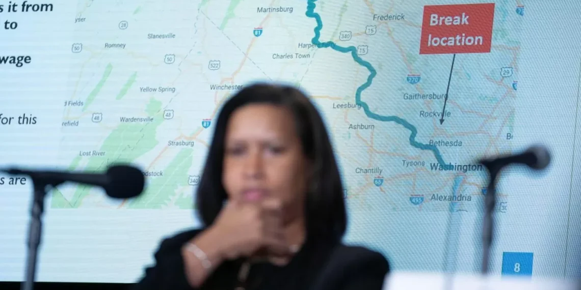 Trump approves DC emergency declaration over Potomac sewage spill