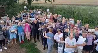 Villagers in ‘David versus Goliath’ battle with developer as appeal heard over 300-home rejection