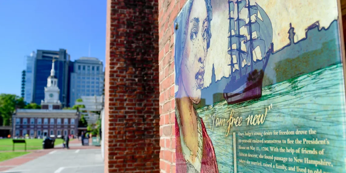 Judge invokes George Orwell’s ‘1984’ in ordering restoration of Philadelphia slavery exhibit 